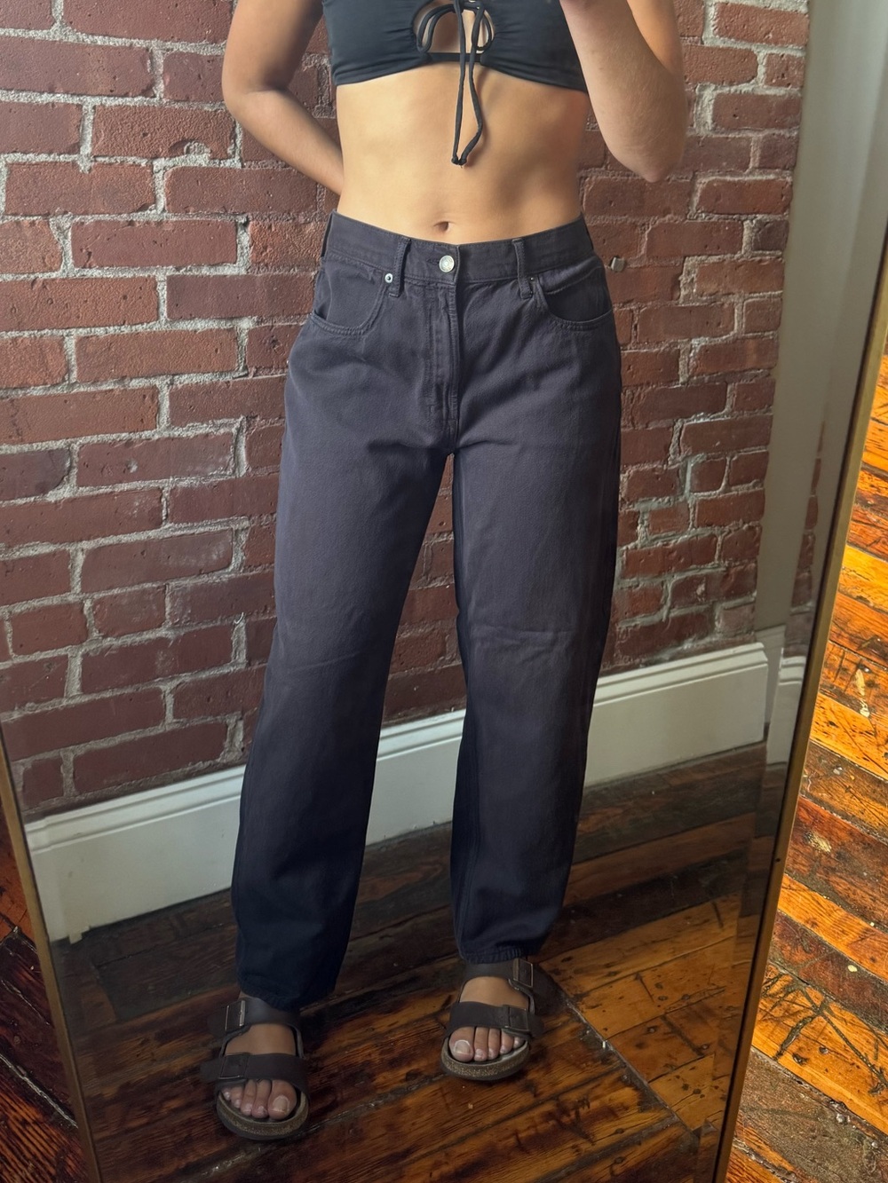 Gap Barrel Jean High Rise 28/ 8L
